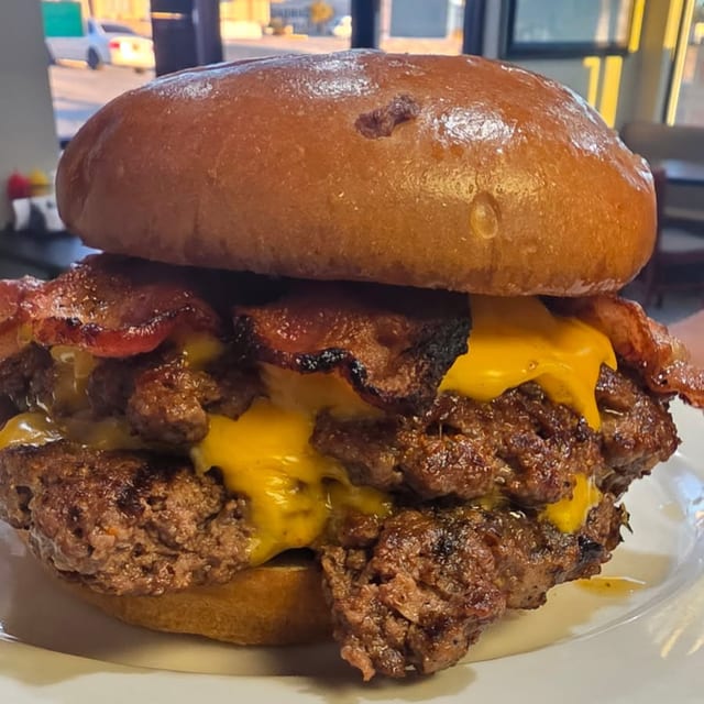 Bacon Double Cheese Smash.