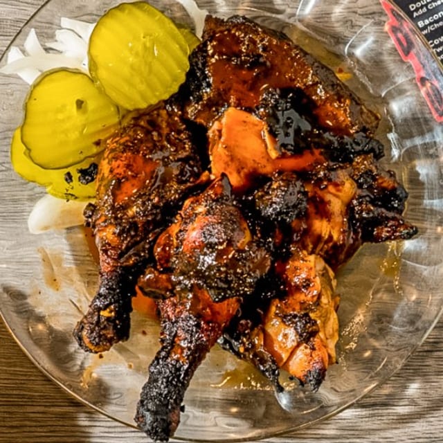 Jerk Chicken Plate.